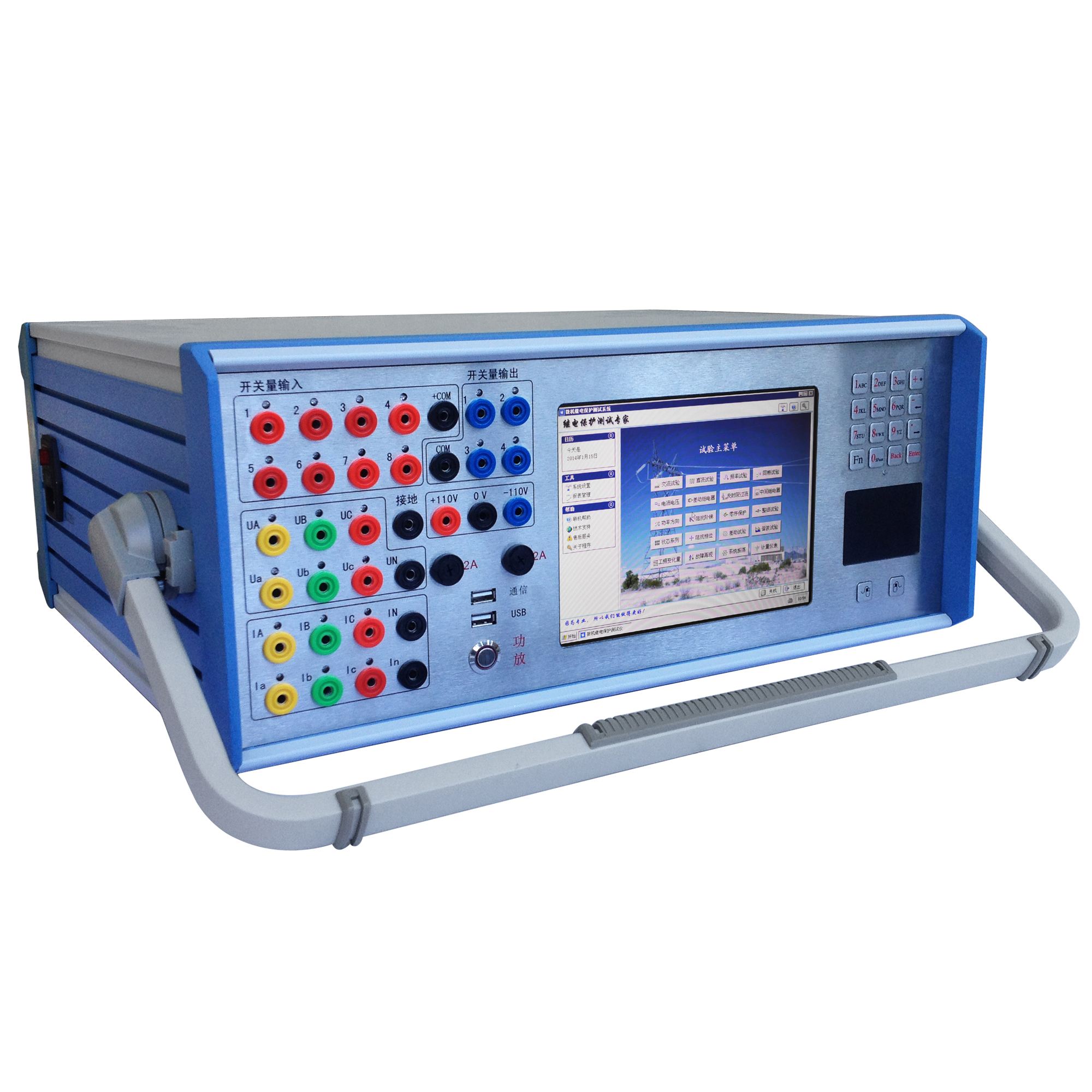 六相微機繼電保護(hù)測試儀-揚州達(dá)瑞(圖1)